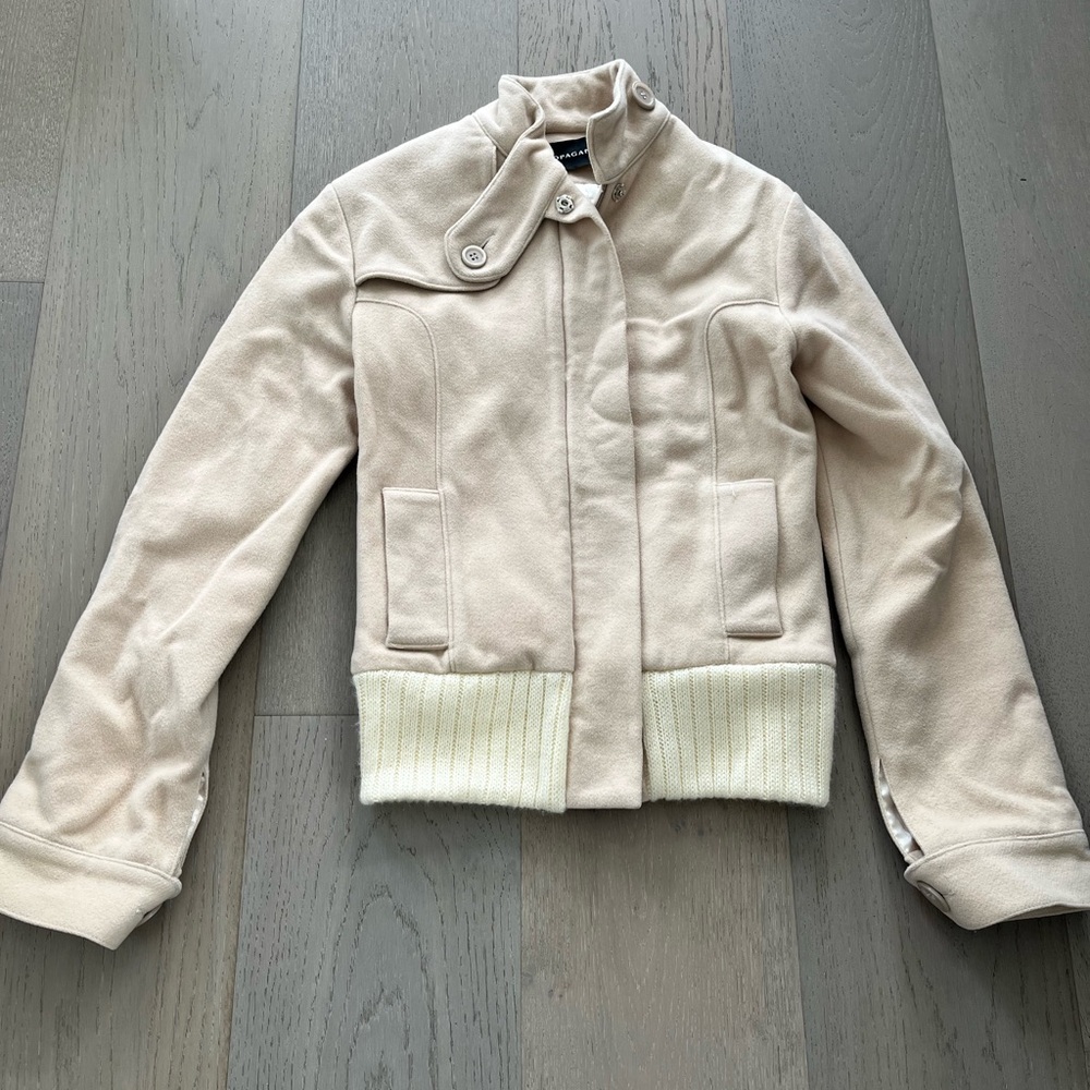 Plenty Propaganda cashmere wool blend coat